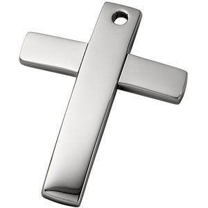 Stainless Steel Christians Cross Pendant. 