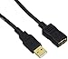 AmazonBasics USB 2.0 Extension Cable - A-Male to A-Female Adapter Cord - 6.5 Feet (2 Meters) primary