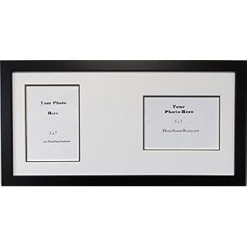 frame vertical hanging landscape 5x7 holds double wood