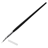 1 PCS Pro Applying Liner to Eye Corners Bent Angled Eyeliner Brush
