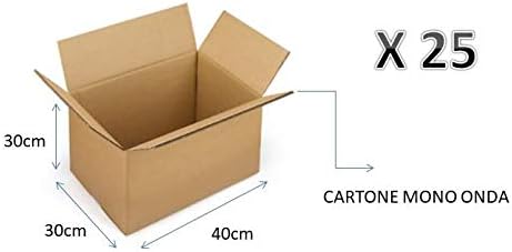 BOX USA Confezione Da 25 Scatole Di Cartone Ondulato Lunghe 10 L X 4 W X 4 H Kraft Per Spedizione Imballaggio E Trasloco~p113233000 - Foto 7