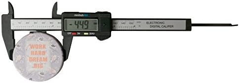 150mm 6inch Electronic Digital Vernier Caliper LCD Plastic Caliper Gauge Micrometer Ruler Carbon Fiber Micrometer Measuring Tool PD Caliper 150mm