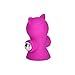 Fucung 1PCS Silicone Viberate Vacuum Breast Sucker, 10 Frequency Masage Toy - Enhance Blood Flow - Poverful adsorption - Leaving Hands Free for Other Action(Hot Pink)
