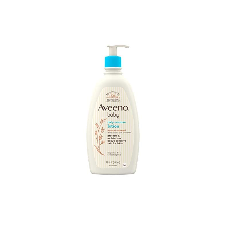 Aveeno Baby Daily Moisture Moisturizing Lotion for Delicate Skin with Natural Colloidal Oatmeal & Dimethicone…