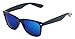 Outray Unisex Retro A02 Flat Wayfarer Colorful Polarized Sunglasses