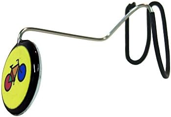 TigerEye Yellow Bike Eye Helmet Mirror