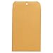 UNV35261 Kraft Clasp Envelope, Side Seam, 28lb, 6 1/2 x 9 1/2, Light Brown, 100/Box