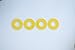 RiverCity Pitching Washers: (4) Yellow 2.5 Inch Washers
