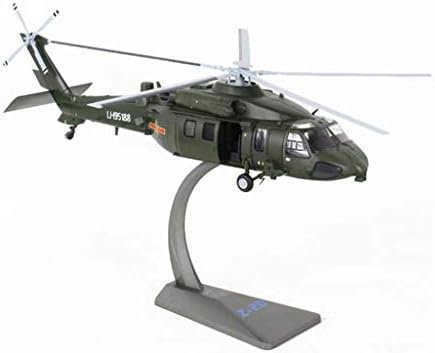 LYXPUZI Desktop decoration 1:48 helicopter - alloy - finished product - model - aircraft model - gift - decoration Gift jewelry crafts