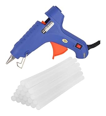 WADRO Itek Leak Proof 100 Watt With 20 Sticks Heavy Standard Temperature Corded Glue Gun (11 mm) High Temperature Corded Glue Gun