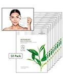 Korean Face Mask Skin Care - Peel Off K Beauty Hydrating Face Mask Sheet - 10 Pack Facial Masks with 6 Essences
