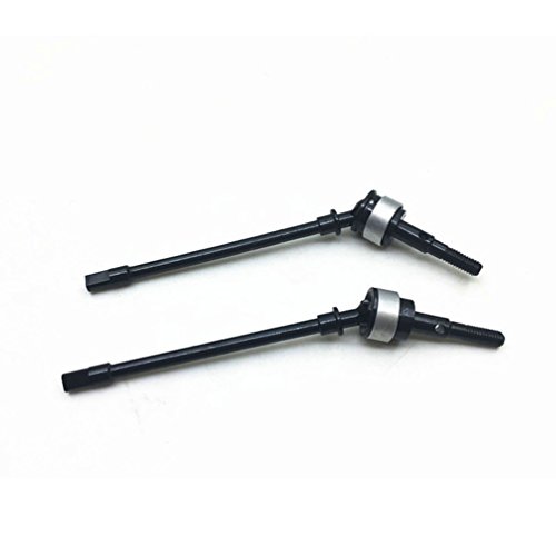MOHERO Stainless Steel CVD Drive Shaft for 1/10 RC Crawlers Car Axial SCX10 Front Axle