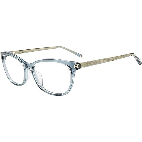 Escada VESD03 Brille, Shiny Water Green, 53 Damen, grün (Shiny Water Green), 66