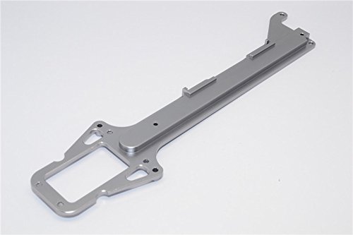 Traxxas LaTrax SST Upgrade Parts Aluminum Upper Chassis Plate - 1Pc Gray Silver