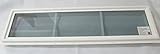 Transom Window 12" x 48" Double Pane Low E Tempered