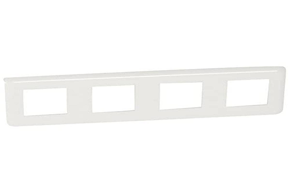 Legrand Mosaic 078808 Horizontal Plate 4 x 2 Modules White