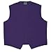 Style A740NP High Quality No Pocket Unisex Uniform Vest, (2XL, Purple)