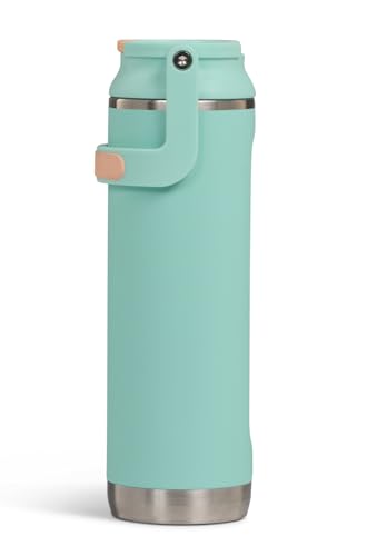 IGLOO Thermoflasche Sipper 20 – isolierte Edelstahl Trinkflasche 0,6 L, auslaufsicher, doppelwandig, ideal für Schule, Büro, Sport, Outdoor – robuste wiederverwendbare Flasche 3