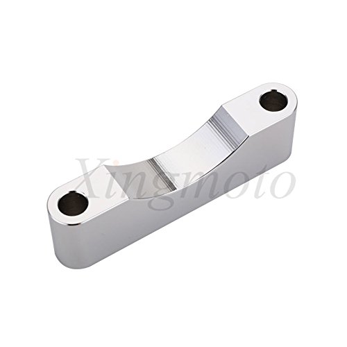 NBX- Front Fender Spacer For 1984-2013 Harley Touring FLHR Electra Glide FLTR Chrome