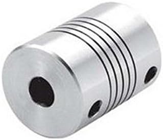 2pcs 8x8mm CNC Motor Jaw Shaft Coupler 8mm To 8mm Flexible Coupling OD 25x30mm