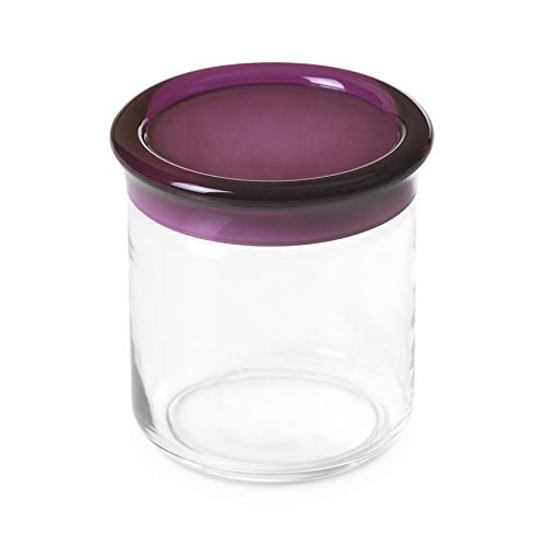 Omada Design Unbreakable Optical Plastic jar of 25,36 fl oz Height 4,92 inch, Trendy line, Purple