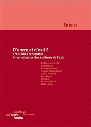 D'encre et d'exil