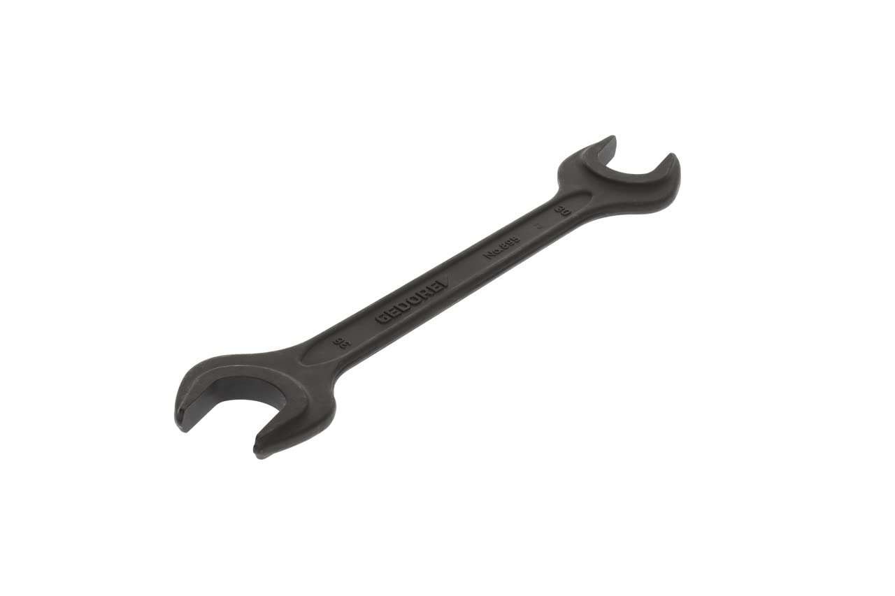 GEDORE Double open-end spanner, SW 30+36 mm, Metric, Ergonomic, Spanner, Open-end spanner, 306 mm long, 895 30X36