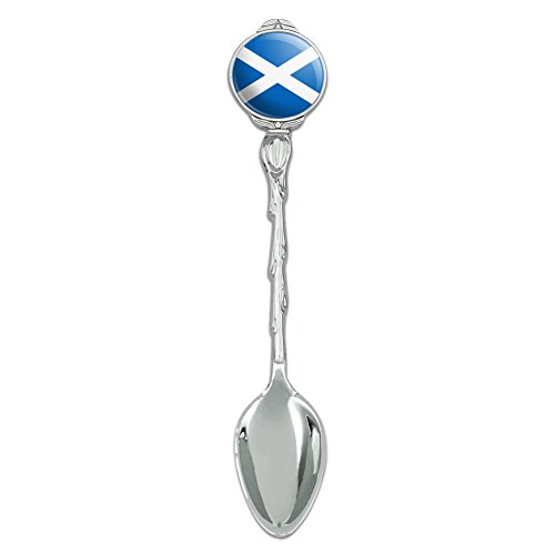 Scotland Scottish Country Flag Novelty Collectible Demitasse Tea Coffee Spoon