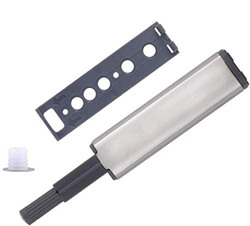 Magnetic Push Latch, Tiberham 5 Pack Push to Open Door Catches, Automatic Spring Flap Touch Release Latch Push Opener, Soft Close Cabinet Door Damper Buffer for RV Wardrobe Cupboard Drawer