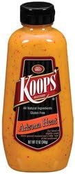 Koops' Arizona Heat Mustard โ Sweet and Spicy Mustard, Gluten-Free, Kosher, Made in USA, From Quality Mustard Seeds, Hot Mustard Sauce โ 12 Oz, Pack of 1
