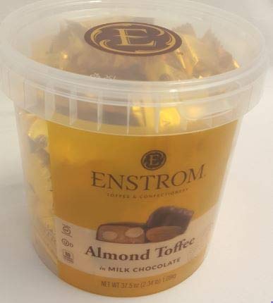Enstrom Toffee & Confectionery Almond Toffee in Milk Chocolate 37.5oz