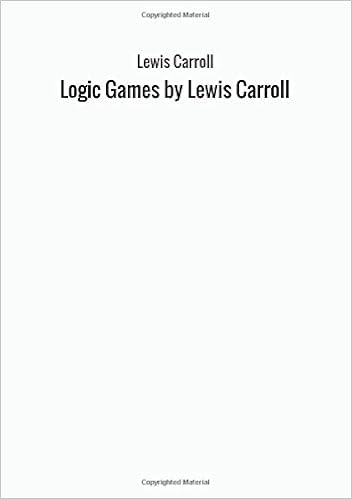 Logic Games By Lewis Carroll Lewis Carroll 9788826408248 - 