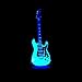 Unitake 3D Night Light,Acrylic, Electric Guitar Modern 3D Illusion LED 7 Color Changing USB Touch Sensor Table Lamp for Children Gift