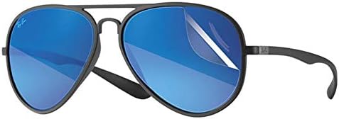 RIPCLEAR Sunglass Protectors for Ray-Ban Sunglasses - Scratch Proof Crystal Clear - 2 pack Lens Protectors