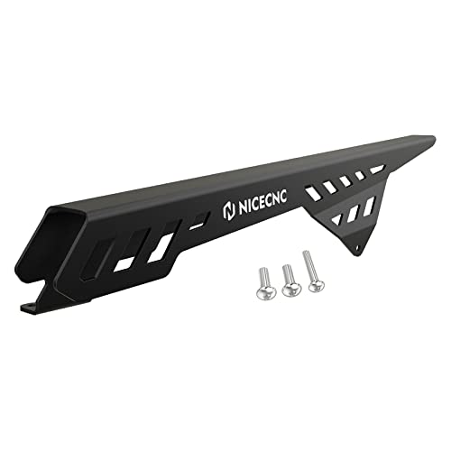 NICECNC Black Motorcycle Rear Chain Guard Cover Compatible with Yamaha Tenere 700/XTZ 700 2019-2023,Tenere 700 Rally Edition 2020-2023