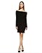 Boutique Off Shoulder Long Sleeve Knit Sweater Tunic Dress