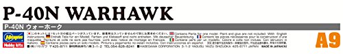 HASEGAWA 00139 1/72 P-40N Warhawk