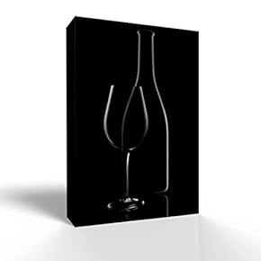 Wine Glass Home Artwork for Living Room Bedroom