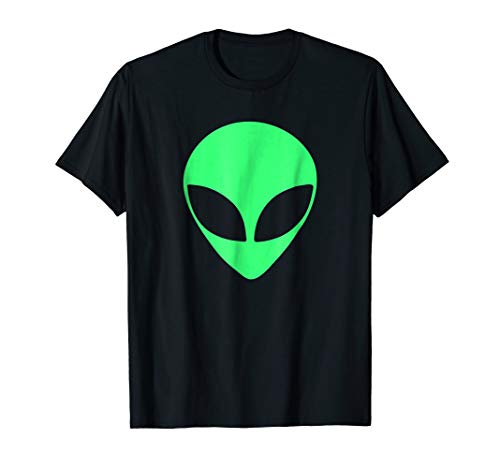Awesome Alien Co.Green Alien Head 90's Style - Funny T-ShirtOEKO-TEX STANDARD 100