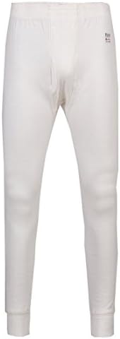 Hinz Mens 100% Combed Cotton Weaved Yarn Luxury Thermal Top Long Johns/Bottoms Trousers, Long Sleeve Underwear