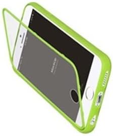 iPhone6 cases Mikul (TM) TPU Cover Case with Built-in Screen Protector Scratch-Resistant Cover Case TPU Protection Shock Absorbent Case For iPhone 6 Yellow