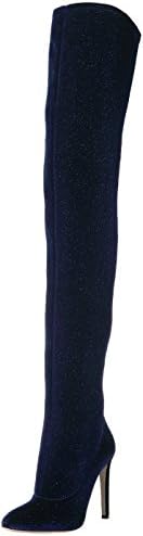 Women's I880002 Over The Over The Knee Boot Bluette 9 B US
