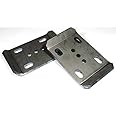 U Bolt Plates Pair (2.5" Wide Springs) Compatible with GM, Jeep or Toyota