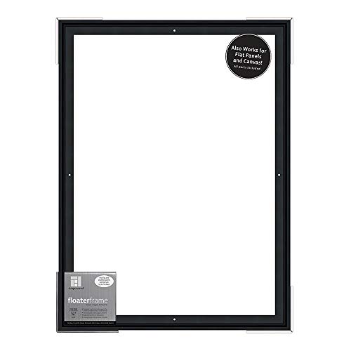 Ampersand Floaterframe for Wood Panels, 7/8 Inch Depth, Thin, 18x24 Inch, Black…
