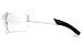 Pyramex S2510SNT Mini Ztek Safety Glasses Clear Anti-Fog Lens Clear Frame ANSI Z87+