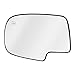 Brock Replacement Driver Power Side Door Mirror Glass and Base Heated Compatible with 99-07 Silverado Sierra Pickup Truck 88986362
