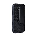 Verizon - Shell Holster Combo for HTC Thunderbolt - Black