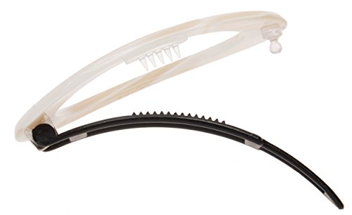 France Luxe Cutout Oval Plastic Tige Boule Barrette - Alba