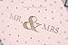 Pink Mr and Mrs Cocktail Napkins 100 Counts 2-ply 5'' Rose Gold Foil Disposable Napkins Perfect for Wedding Anniversary Engagement Wedding Reception Party Supplies(Pink with Gold Foil Mr and Mrs)