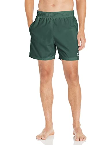 Photo 1 of adidas Men's Standard Adicolor Essentials Trefoil Swim Shorts, Mineral Green, XX-Large